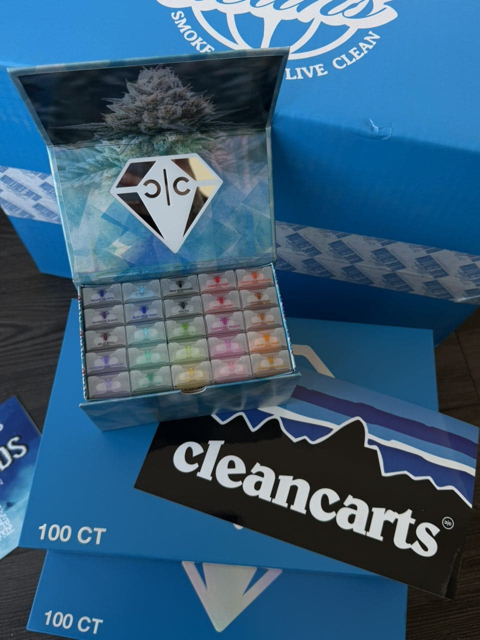 CLEAN CARTS WINTER BLUE EDITION