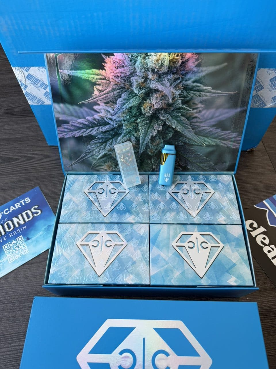 CLEAN CARTS WINTER BLUE EDITION