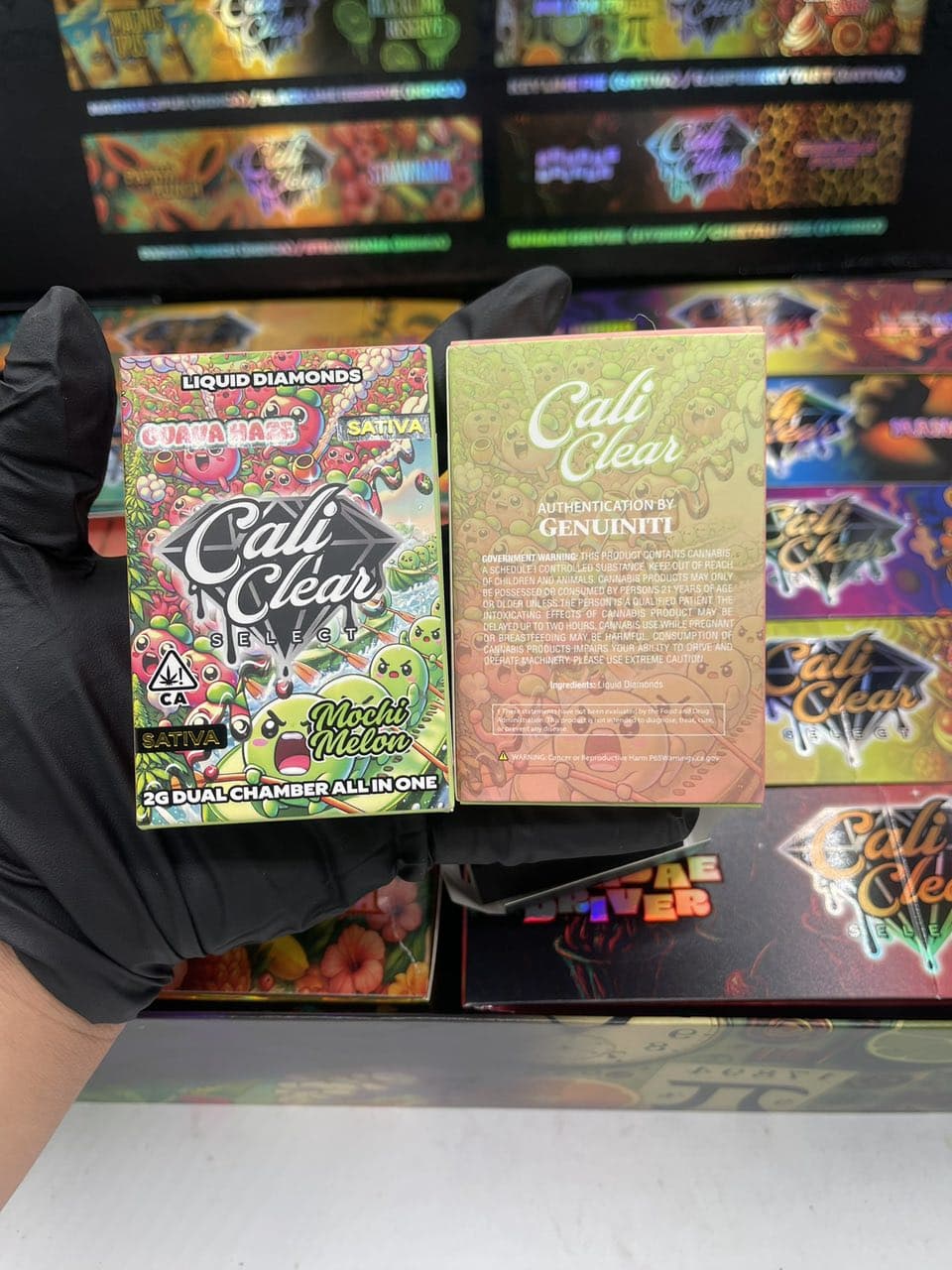 Cali Clear Dual Chamber 2G Disposable – liquid diamonds
