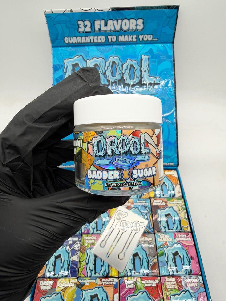 DROOL BY SNOOZE - BADDER X SUGAR - 1 OZ (0.5 OZ BADDER 0.5 OZ SUGAR)