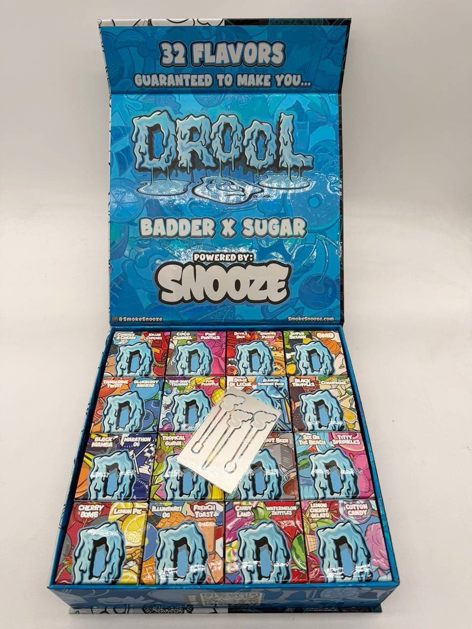 DROOL BY SNOOZE - BADDER X SUGAR - 1 OZ (0.5 OZ BADDER 0.5 OZ SUGAR)