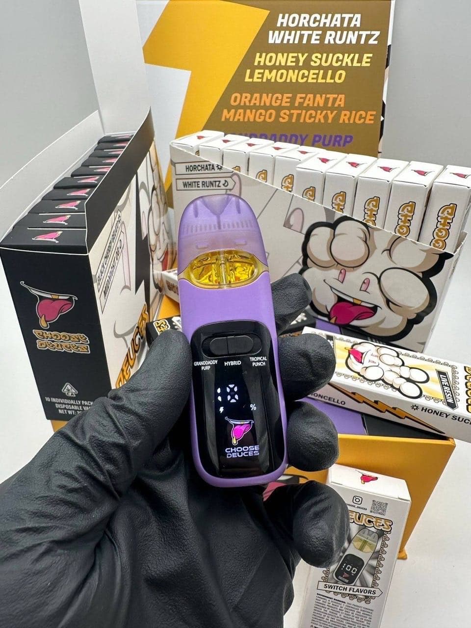 Deuces 2G Live Resin Disposable – Switch Flavors Dual-Strain Vape