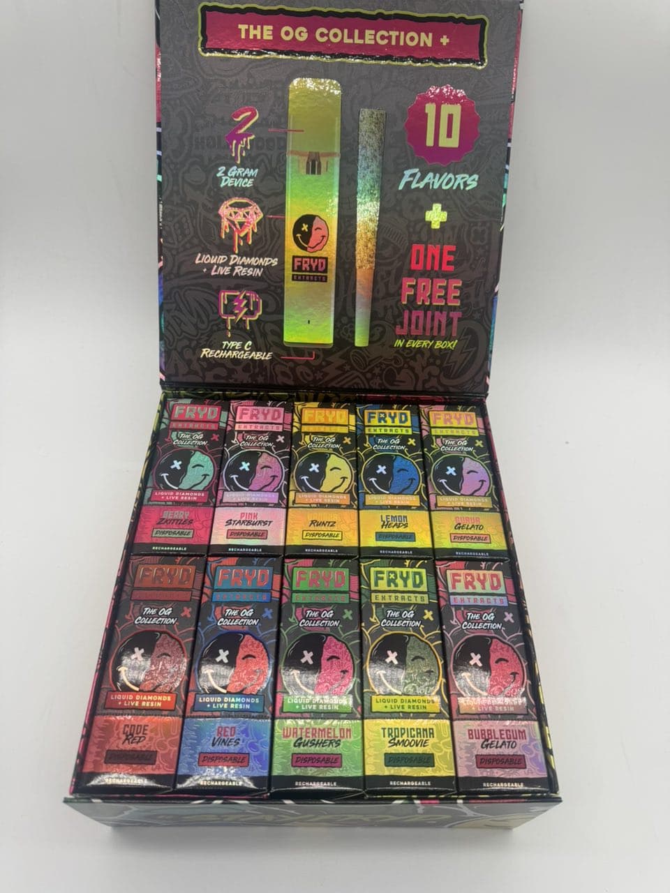 Fryd 2G Disposable – OG Collection + Pre-Rolls