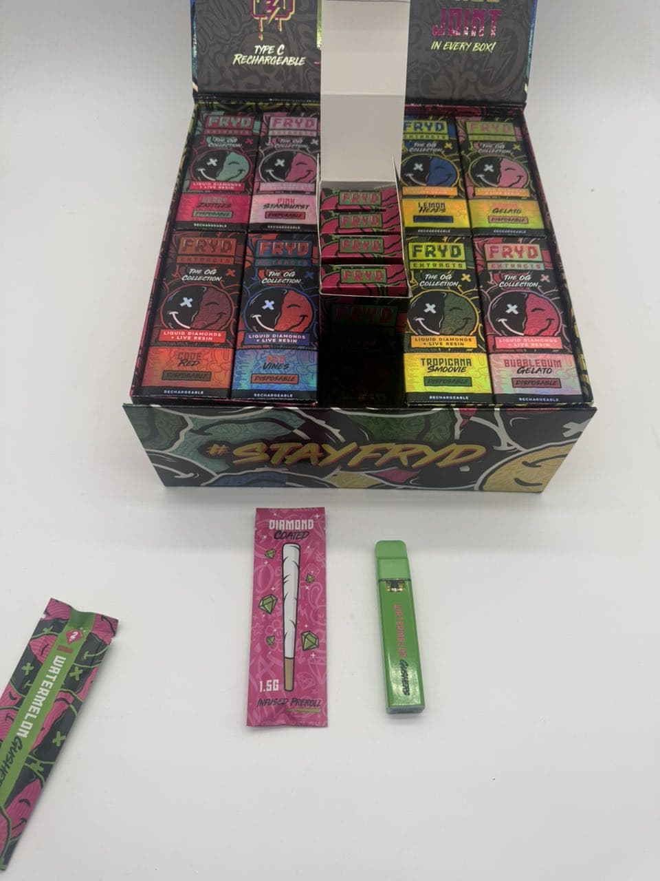 Fryd 2G Disposable – OG Collection + Pre-Rolls