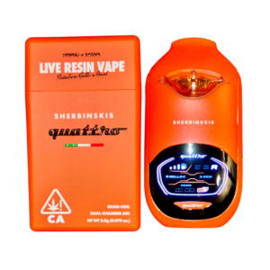 SHERBINSKIS QUATTRO 2G LIVE RESIN DISPOSABLE