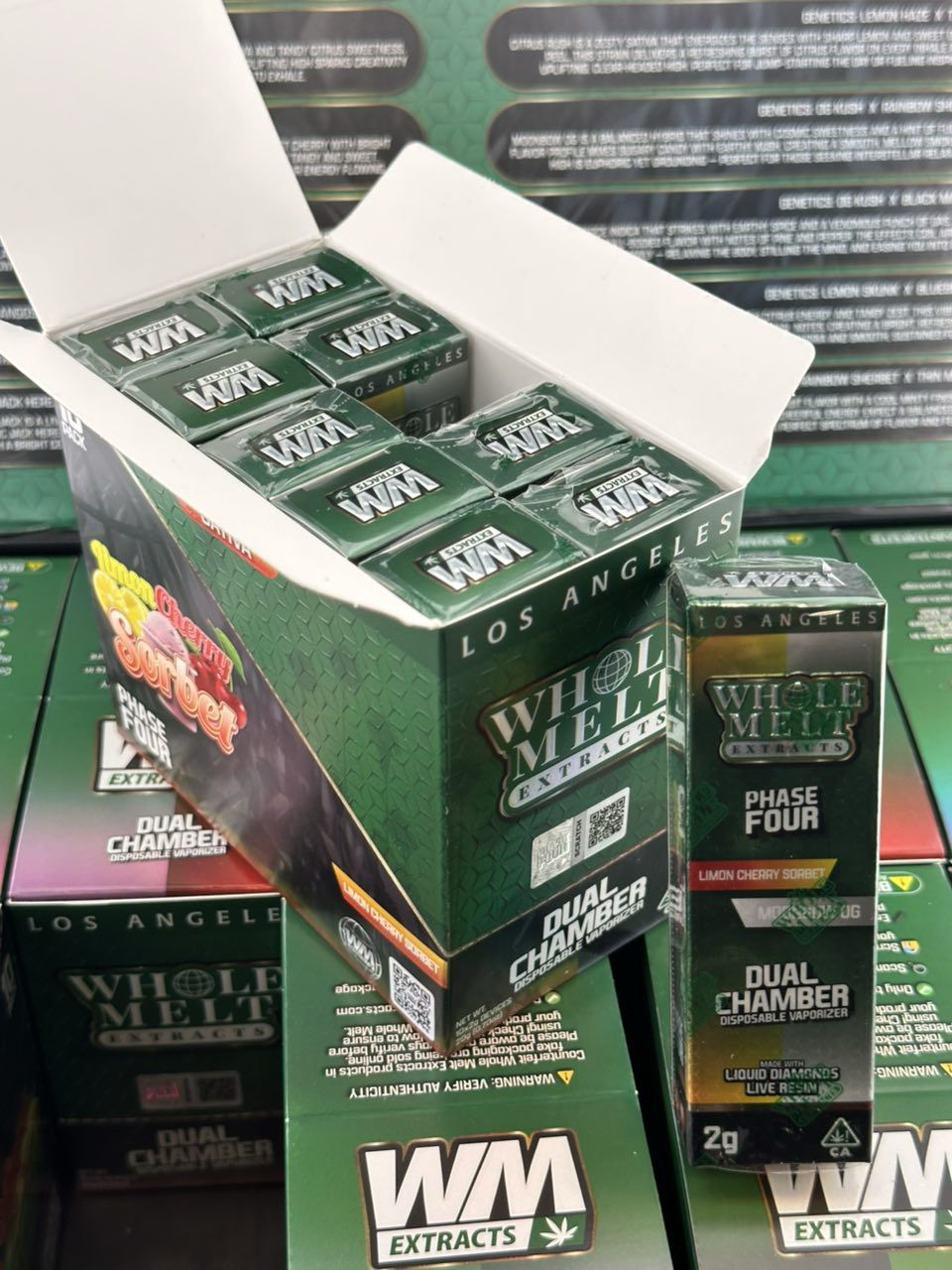 WHOLE MELTS EXTRACTS 2G DISPOSABLE GLOW PHASE FOUR – DUAL CHAMBER - Image 9
