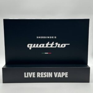 SHERBINSKIS QUATTRO 2G LIVE RESIN DISPOSABLE