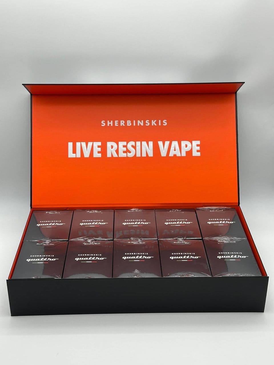 SHERBINSKIS QUATTRO 2G LIVE RESIN DISPOSABLE