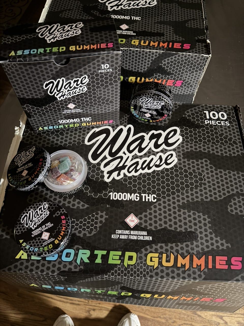 WAREHAUSE 1000 MG THC GUMMIES
