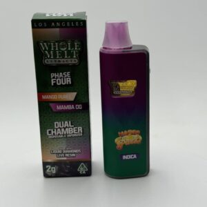 WHOLE MELTS EXTRACTS 2G DISPOSABLE PHASE FOUR – DUAL CHAMBER