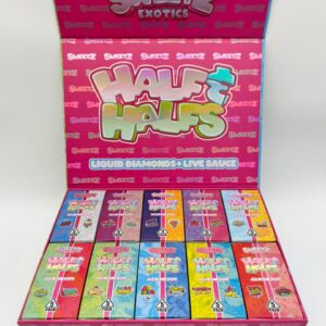 Sweetz Exotics half & halfs 2g disposable
