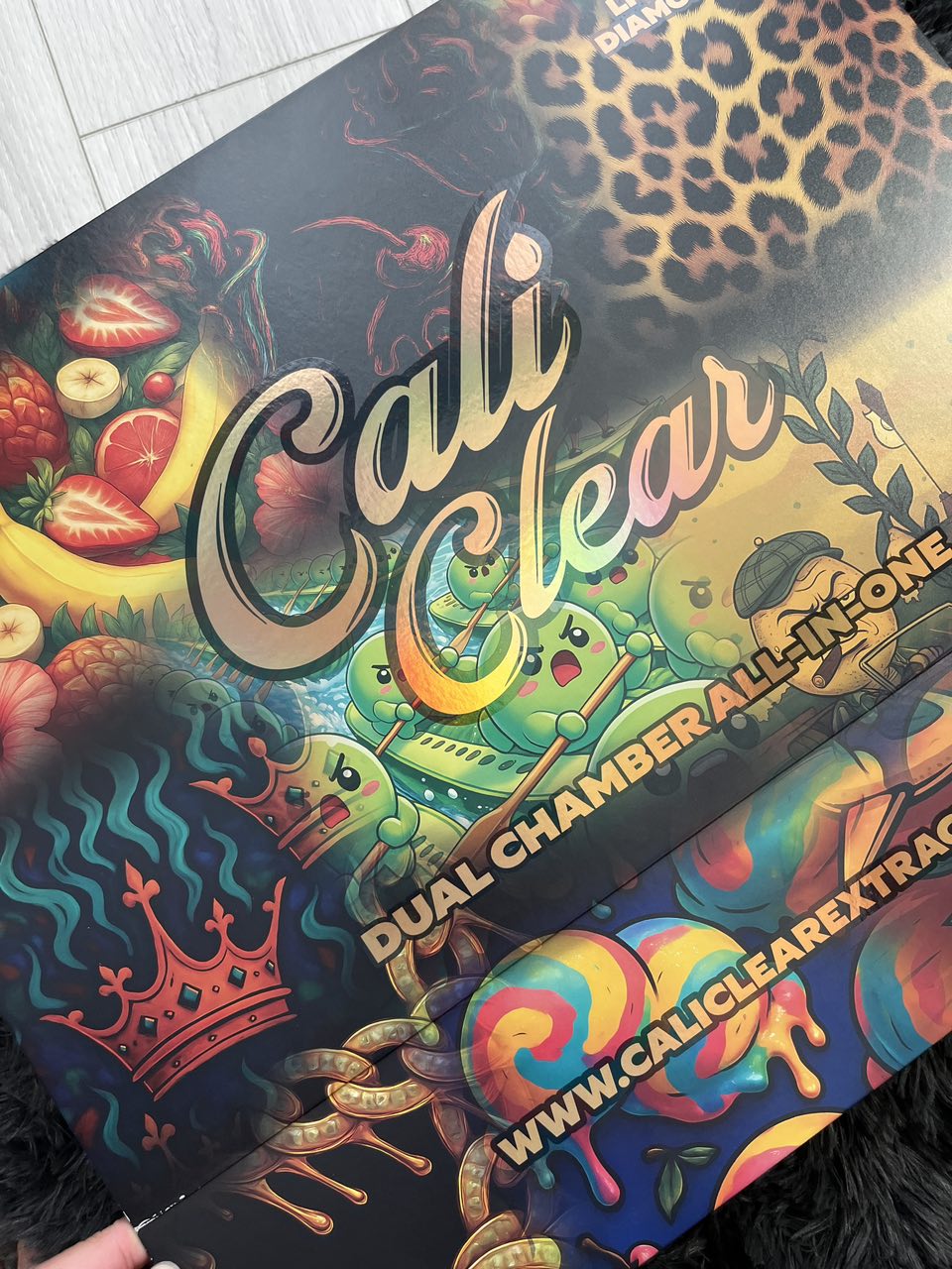 Cali Clear Dual Chamber 2G Disposable – liquid diamonds