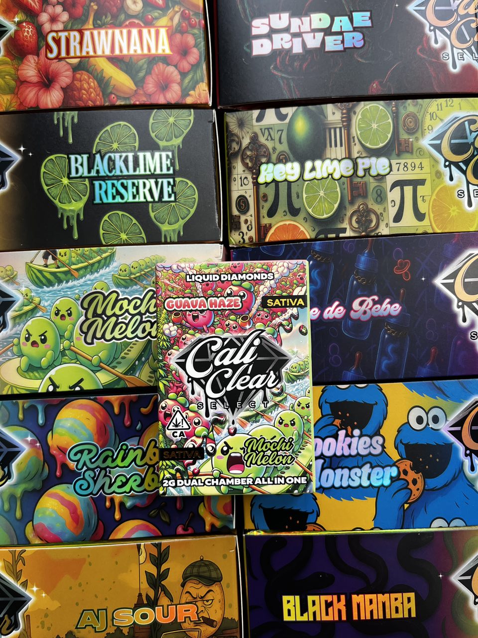 Cali Clear Dual Chamber 2G Disposable – liquid diamonds
