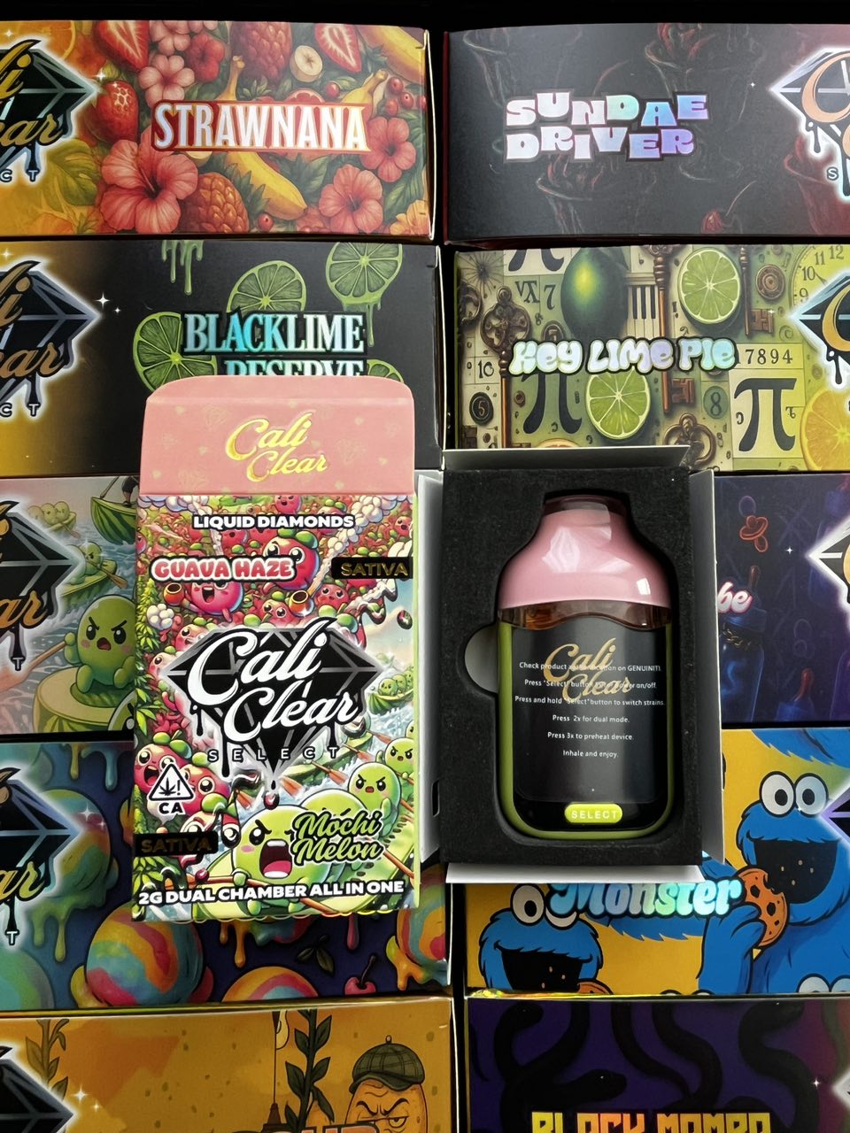 Cali Clear Dual Chamber 2G Disposable – liquid diamonds