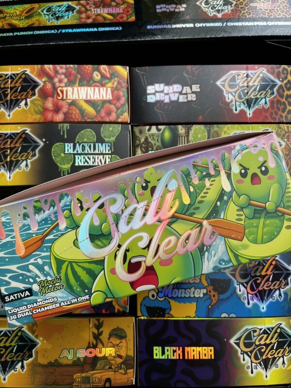 Cali Clear Dual Chamber 2G Disposable – liquid diamonds