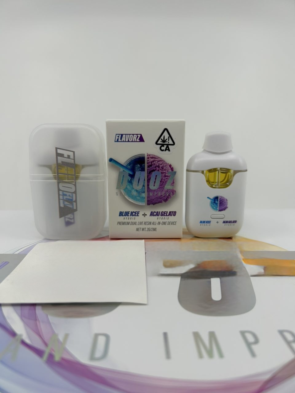 FLAVORZ DUOZ 2GRAMS DISPOSABLE - DUAL FLAVORS