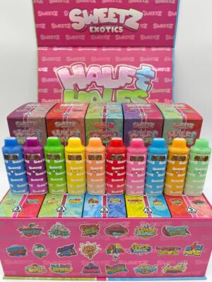 Sweetz Exotics 2g dual chamber liquid diamonds + live sauce disposable