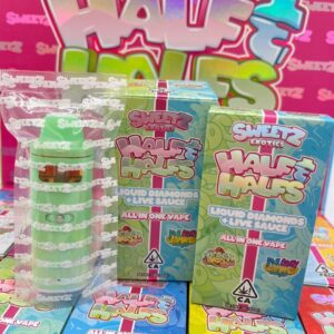 Sweetz Exotics 2g dual chamber liquid diamonds + live sauce disposable