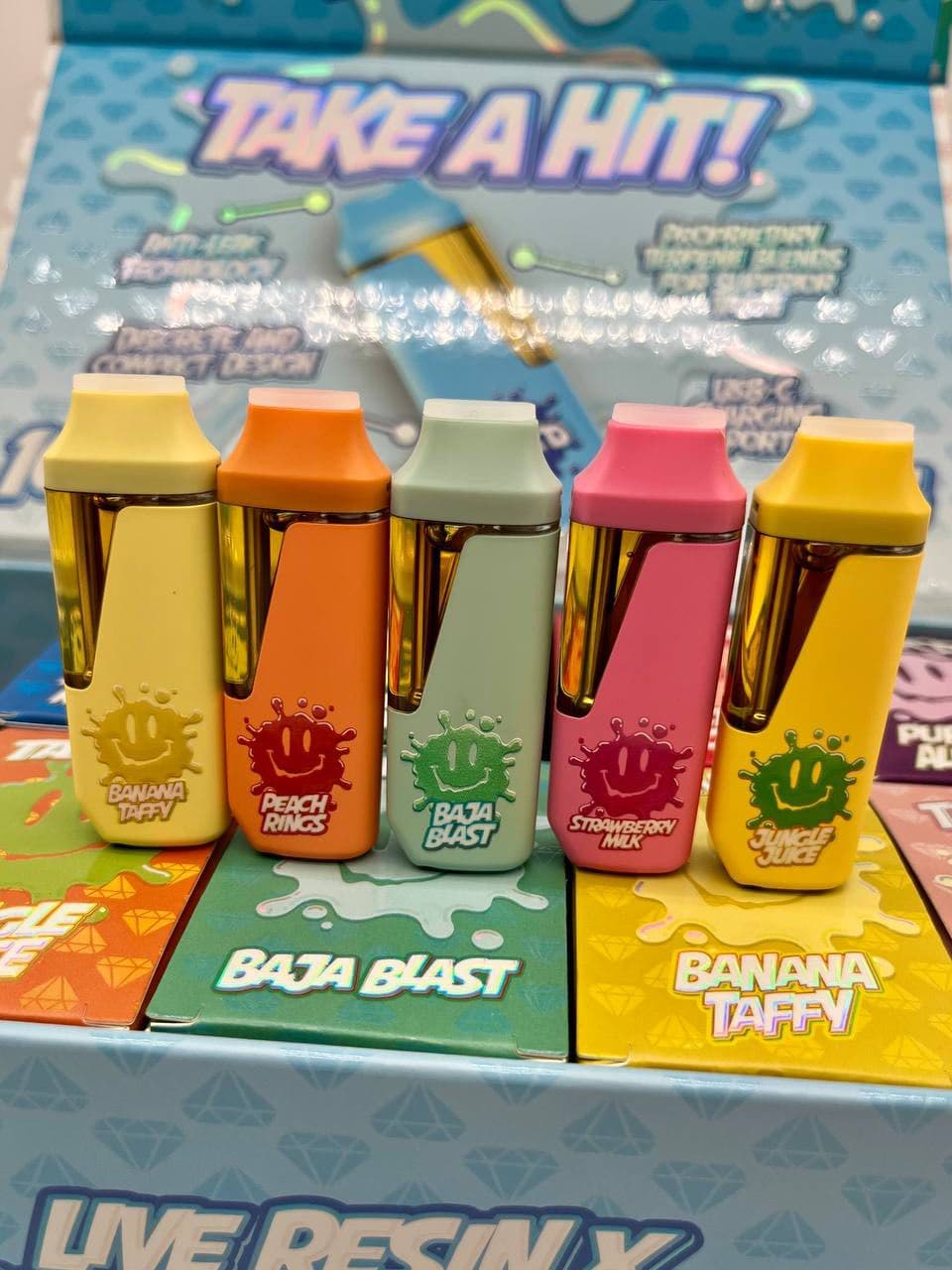 TANK’D 2g live resin + liquid diamonds disposable