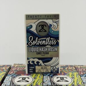 TWENTY TWO K (22K) 1G HASH ROSIN CARTRIDGES