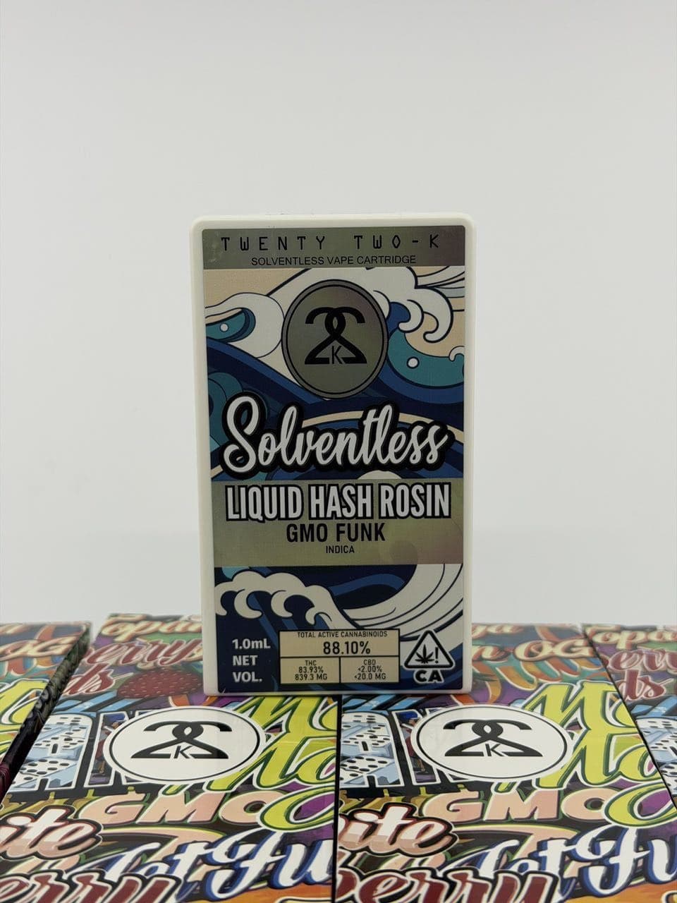 TWENTY TWO K (22K) 1G HASH ROSIN CARTRIDGES