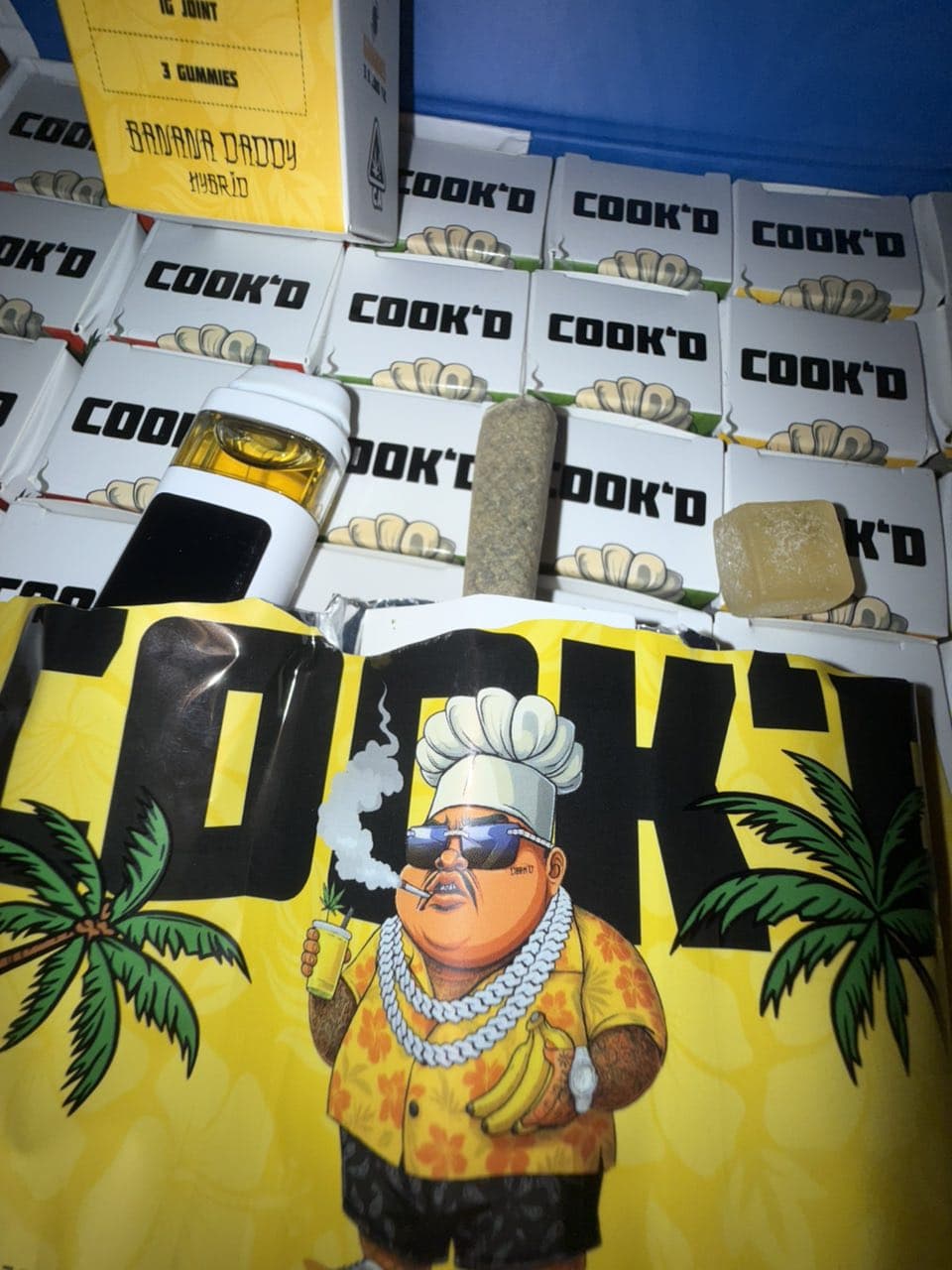 Cook’d 2g Disposable - Juice Edition 3 in 1 (gummies,joints,vape)