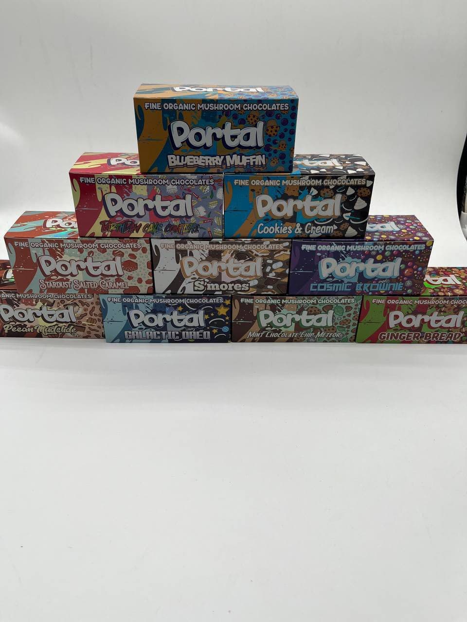 Portal Mushroom Chocolate Bars