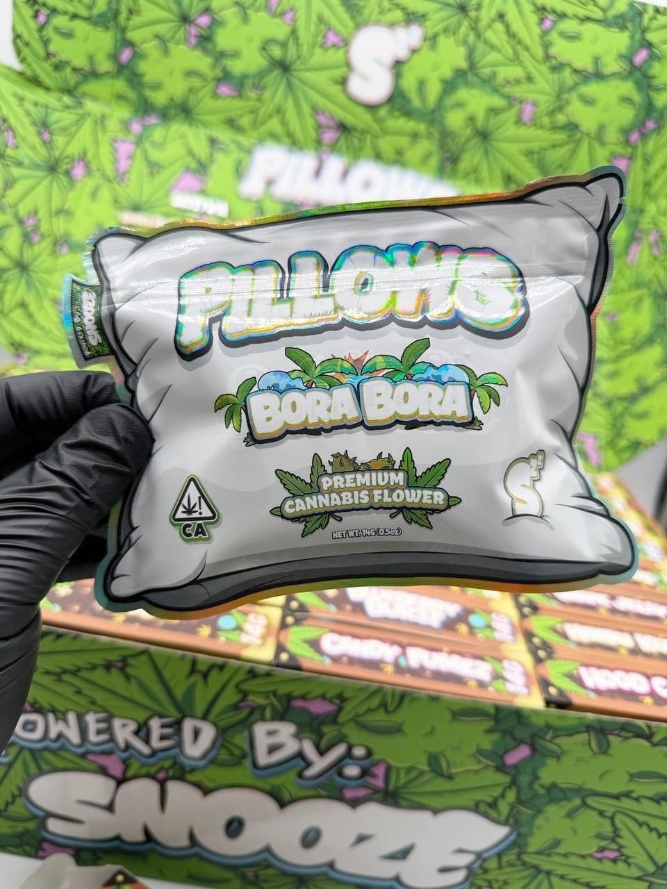 Snooze Pillows Designer Edition Premium Flowers