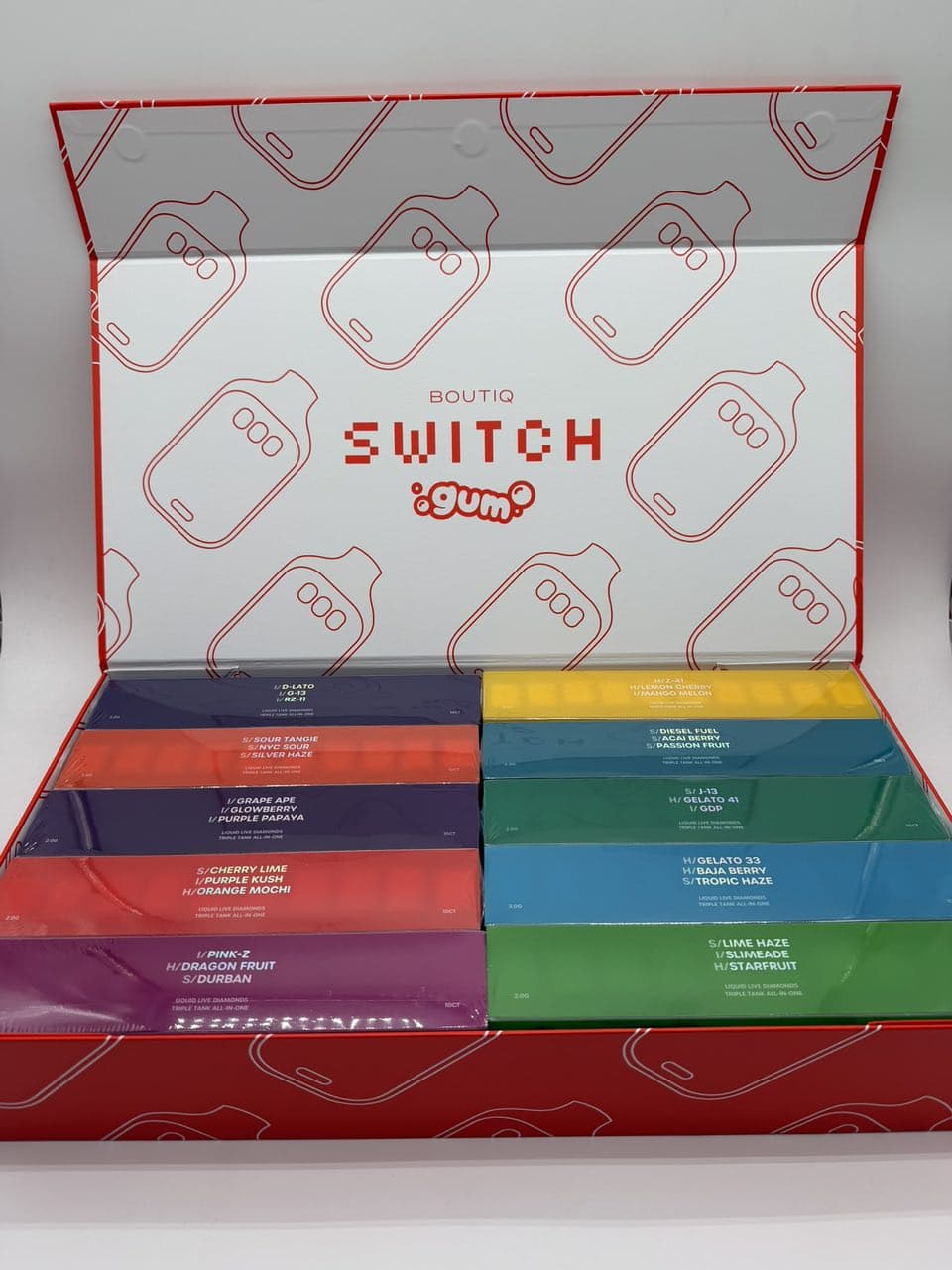 Boutiq Switch Gum Edition 2G Disposable