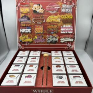 Whole Melt Takeout Edition Live Resin Sugar Baller Boxes Wax