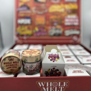 Whole Melt Takeout Edition Live Resin Sugar Baller Boxes Wax