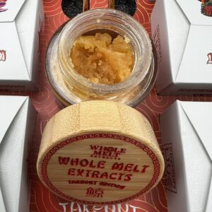 Whole Melt Takeout Edition Live Resin Sugar Baller Boxes Wax