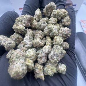 STIIIZY 7G Infused Smalls are a cannabis flower product made with smaller-sized buds and an added cannabinoid-rich ingredient, such as THC-A diamonds, depending on the specific