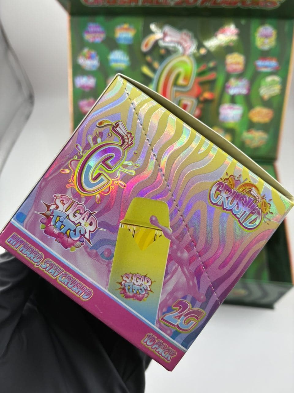 CRUSH’D Live Resin Liquid Diamonds 2G Disposable