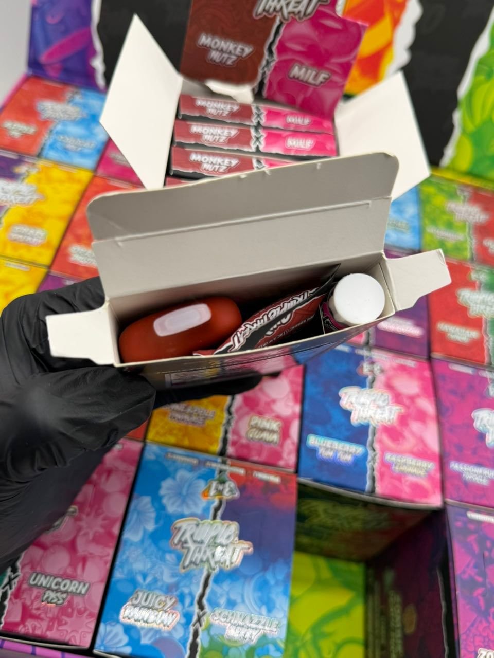 Triio Triiiple Threat Disposable 2G + 1G Pre-Roll + 300 MG gummies - Image 8