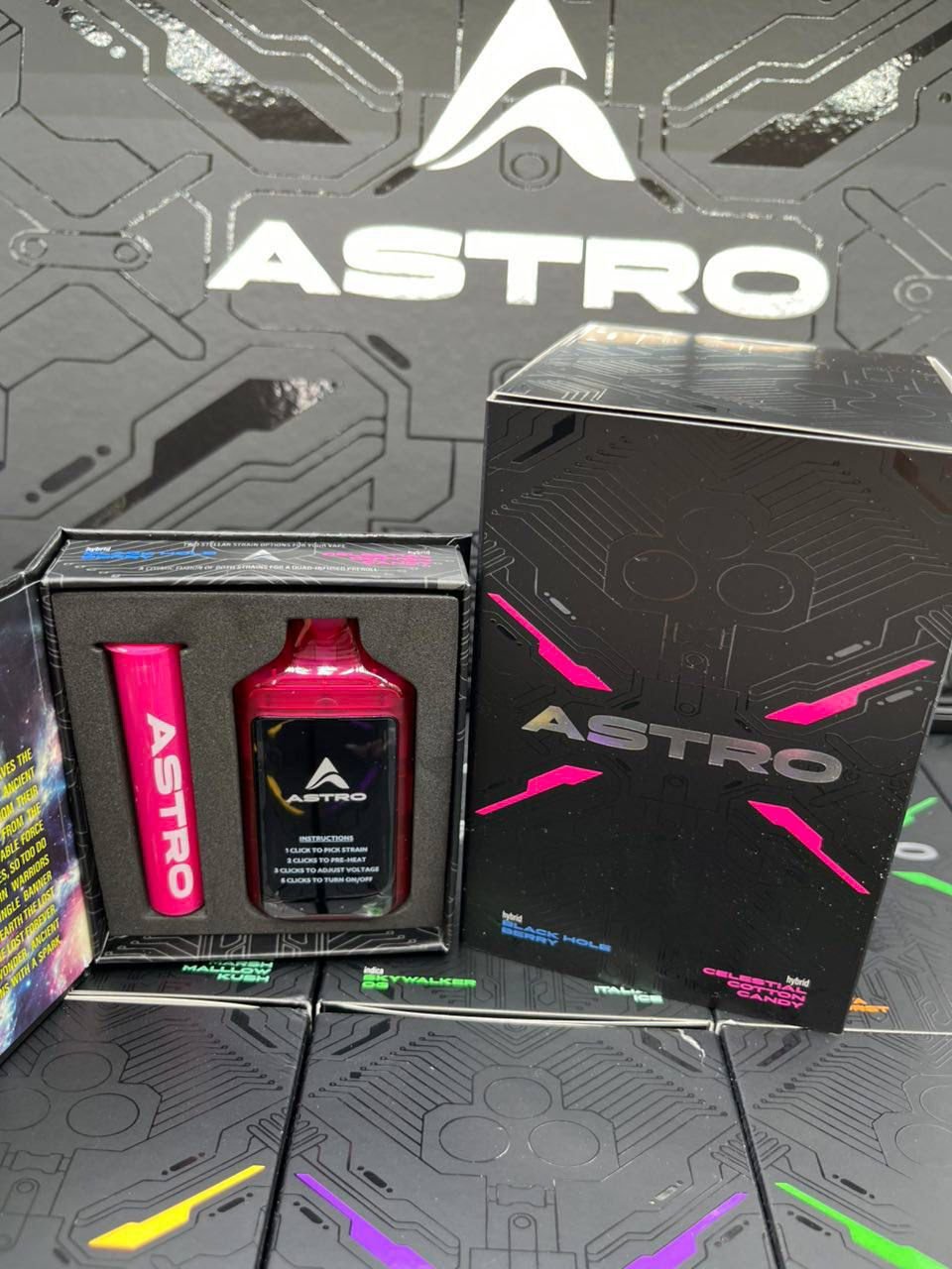 Astro Disposable 2G Vape With Pre rolls - Image 2