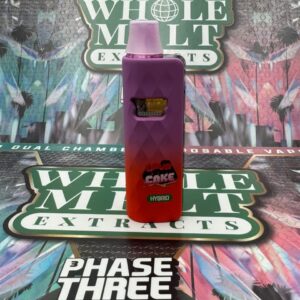 Alternative view of Whole Melt Extracts Phase Three Disposable V3 – 2G Premium Vape