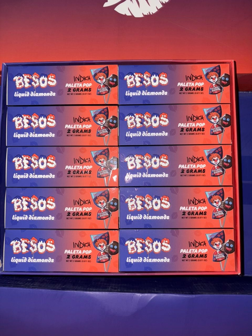 Besos Paleta Pop 2G Disposable – Liquid Diamond - Image 5