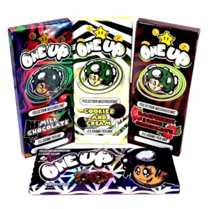 Alternative view of ONE UP MUSHROOM CHOCOLATE BAR 3.5G