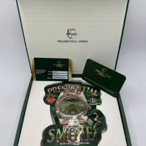 Alternative view of Rolex Presidential Smoke Backpackboyz Flower