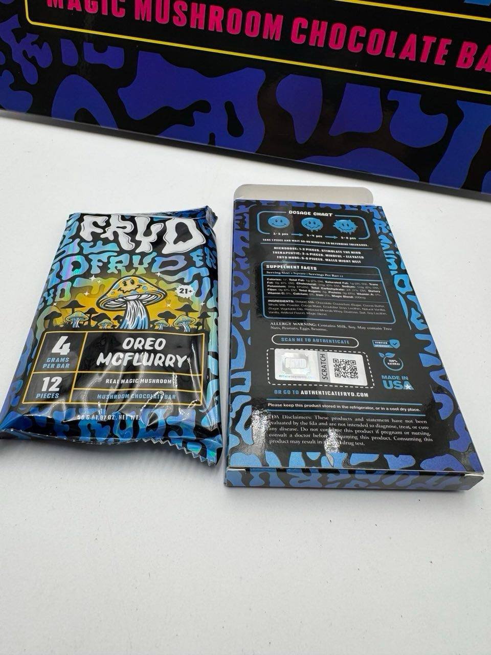FRYD MUSHROOM CHOCOLATE BARS - Image 4