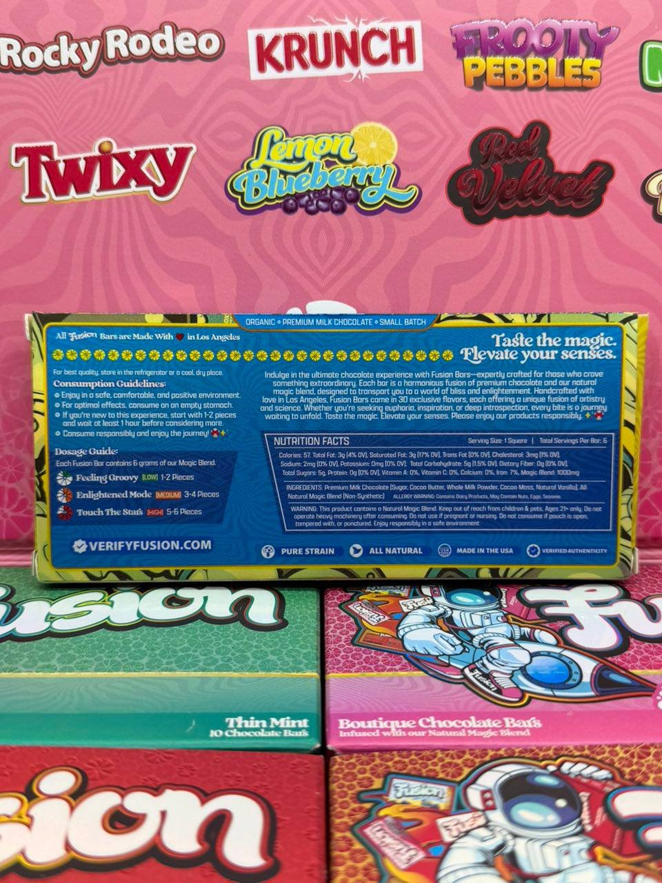 Fusion chocolate bars 6G - Image 3