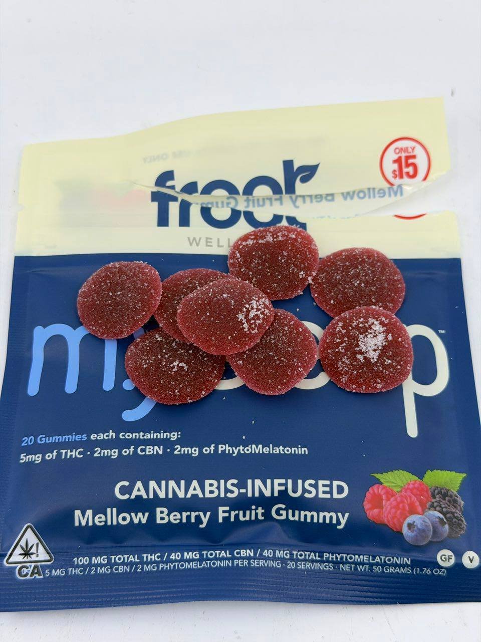 Froot M.Y. Sleep 100mg Gummies