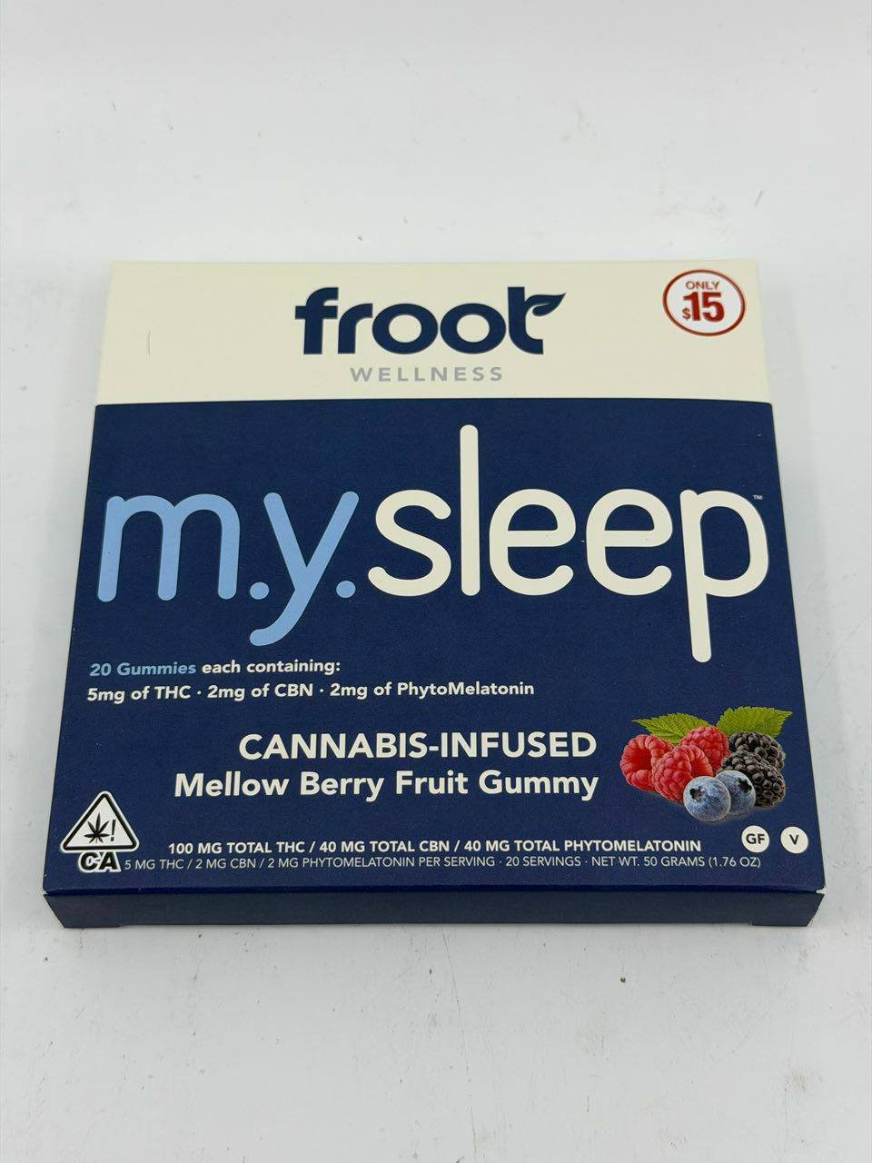 Froot M.Y. Sleep 100mg Gummies - Image 3