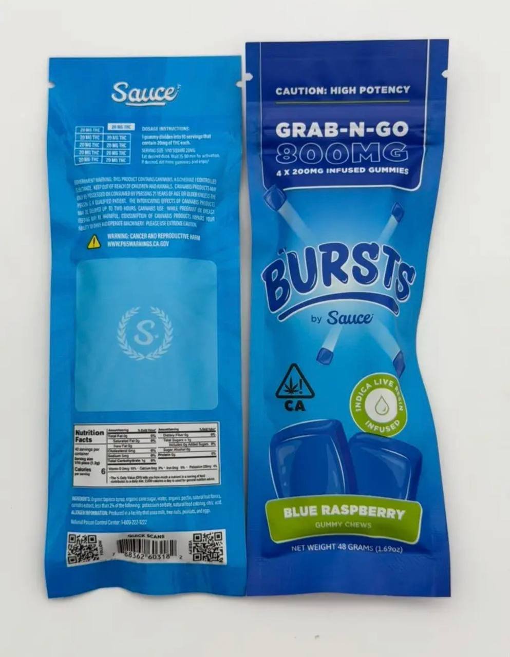 Grab-N-Go Bursts Gummies 800MG THC - Image 3