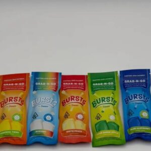 Alternative view of Grab-N-Go Bursts  Gummies 800MG THC