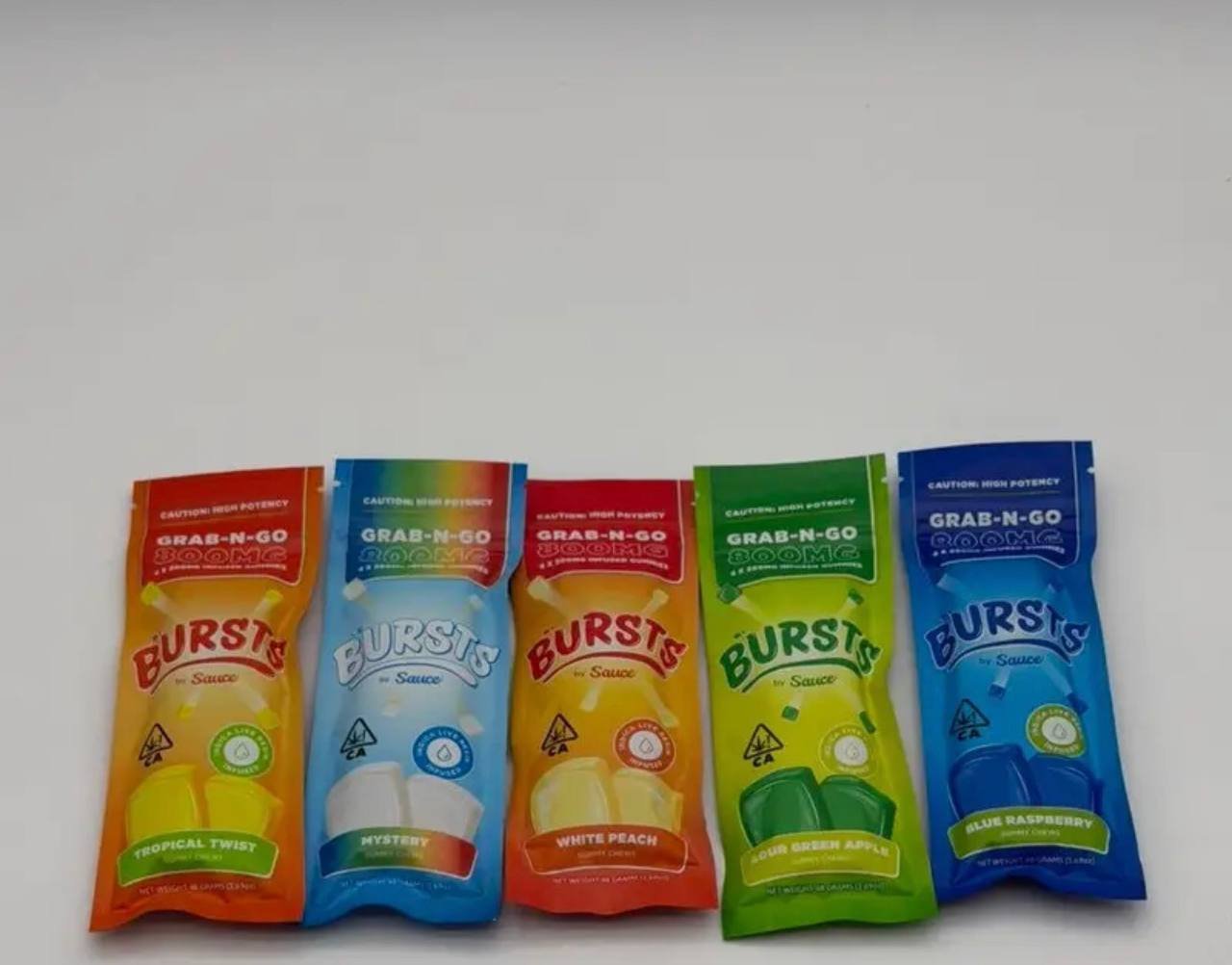 Grab-N-Go Bursts Gummies 800MG THC - Image 2
