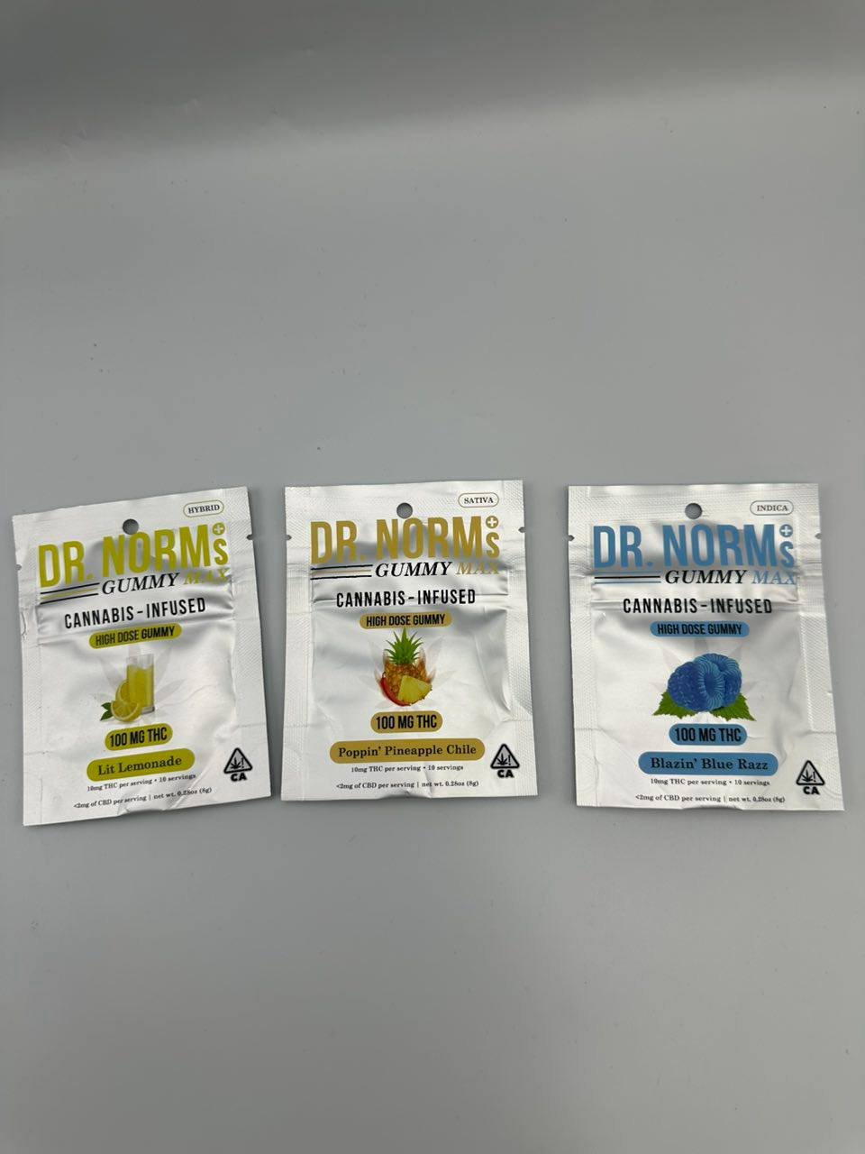 DR.Norms 100mg Edible Gummies thc