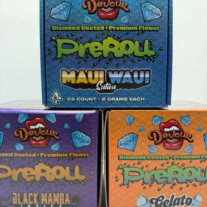Devour Diamonds Coated Pre-Rolls