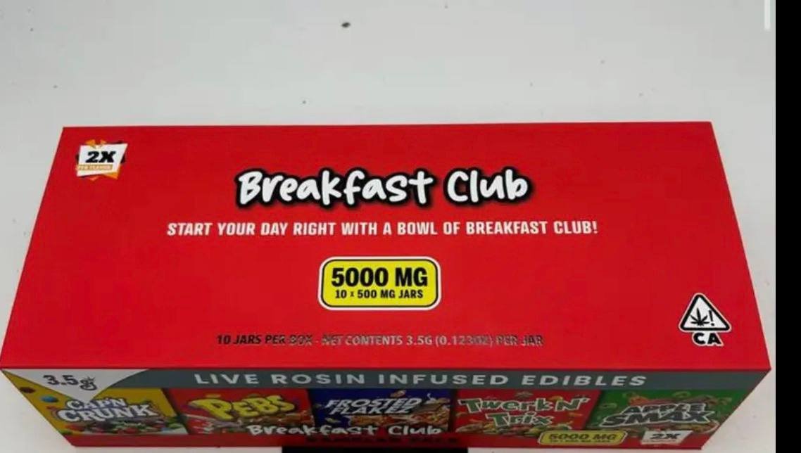 Breakfast Club Live Rosin Edibles 3.5g Infused Edibles - Image 3
